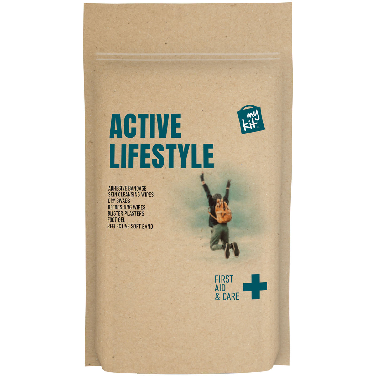 MyKit Active Lifestyle Erste Hilfe in Papiertasche – Kraftpapier