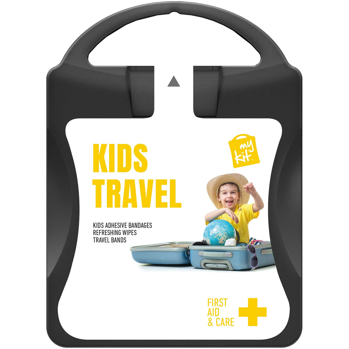 MyKit Kinderreiseset – Transparent schwarz
