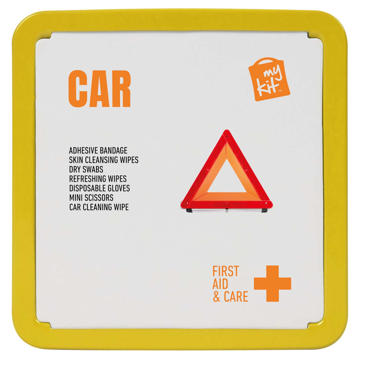 MyKit Erste Hilfe Set für das Auto – Gelb