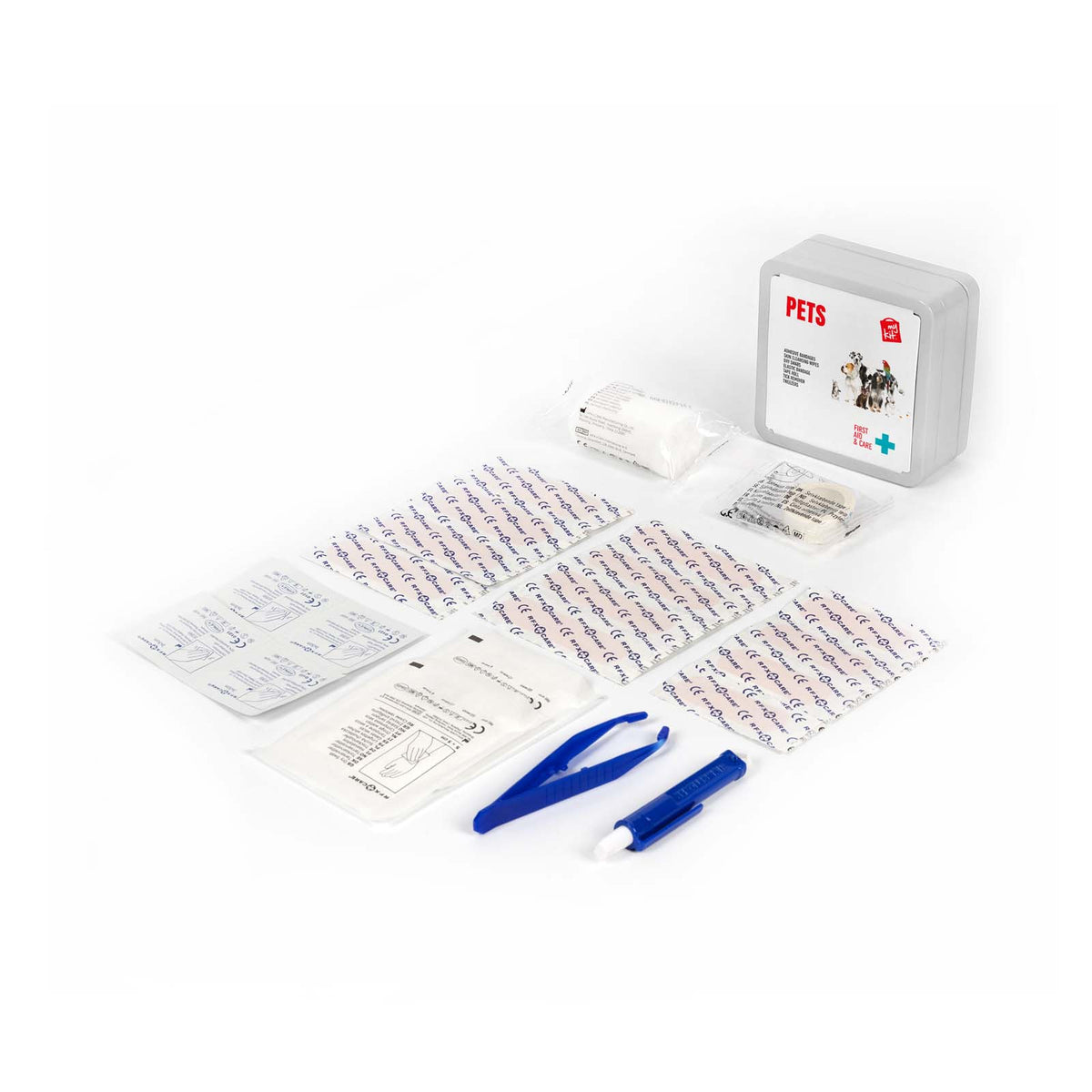 MyKit Erste Hilfe Set für Haustiere – Weiss