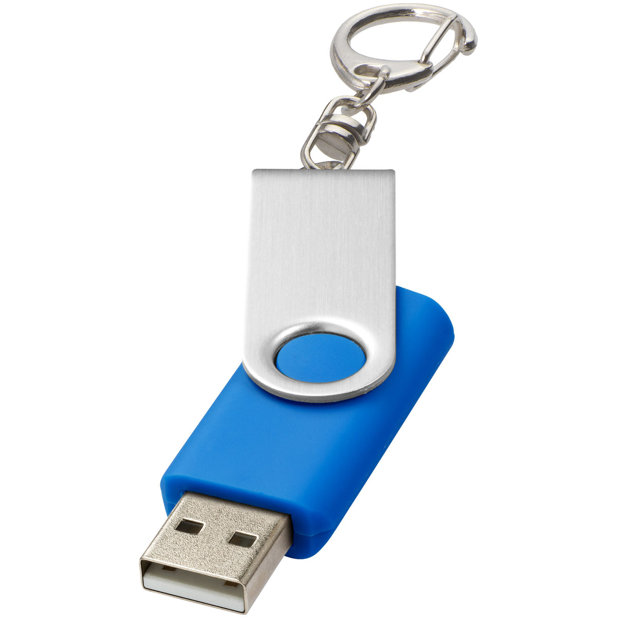 Rotate mit Schlüsselanhänger USB Stick – Mittelblau