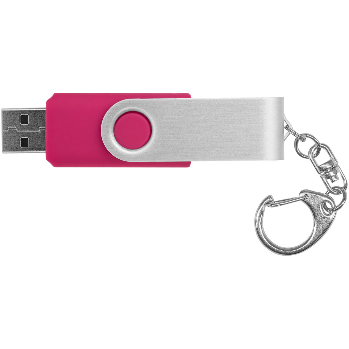 Rotate mit Schlüsselanhänger USB Stick – Magenta