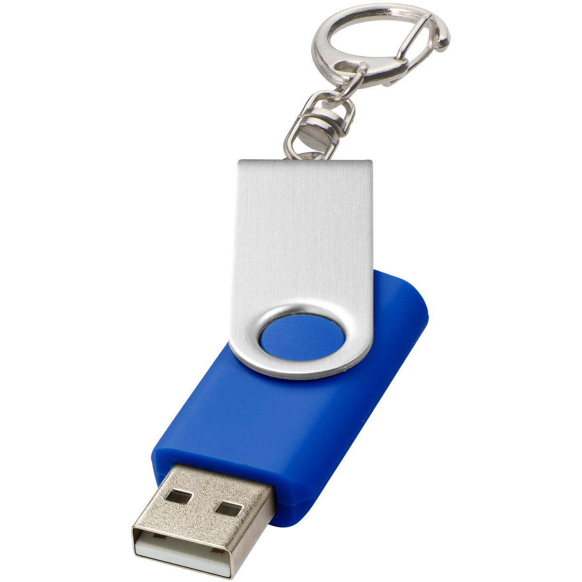 Rotate mit Schlüsselanhänger USB Stick – Royalblau