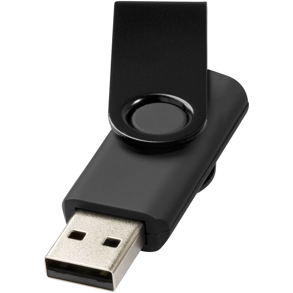 Rotate Metallic USB Stick – Schwarz