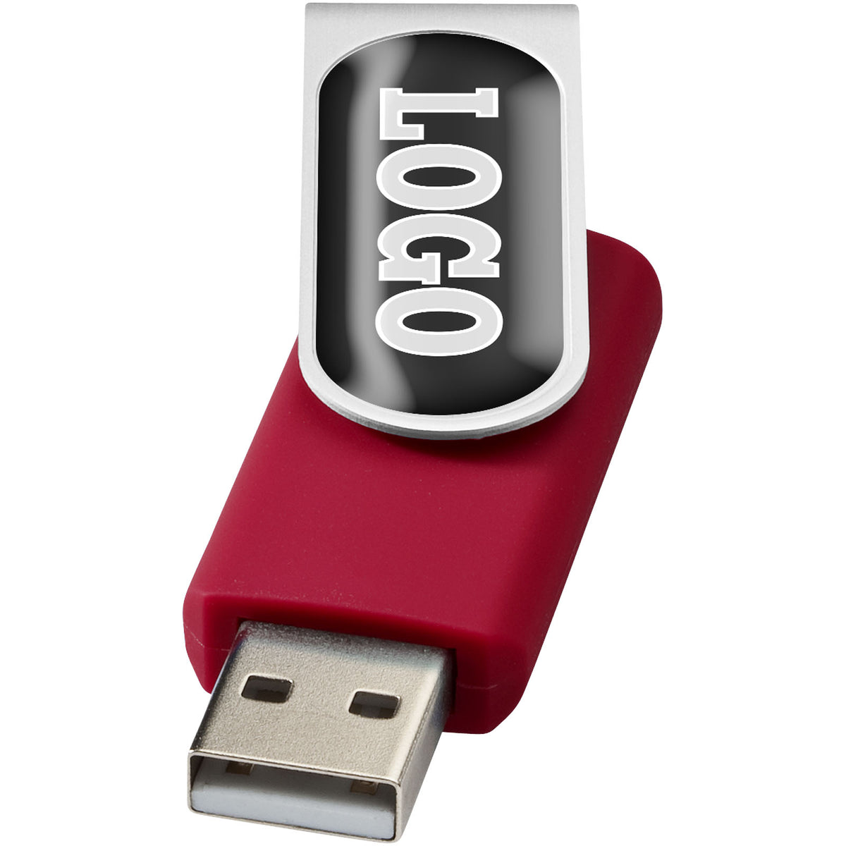 Rotate Doming USB Stick – Rot