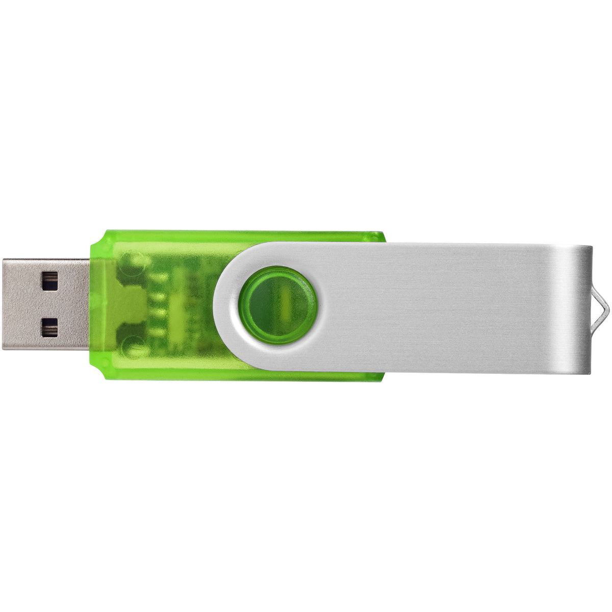 Rotate Transculent USB Stick – Grün