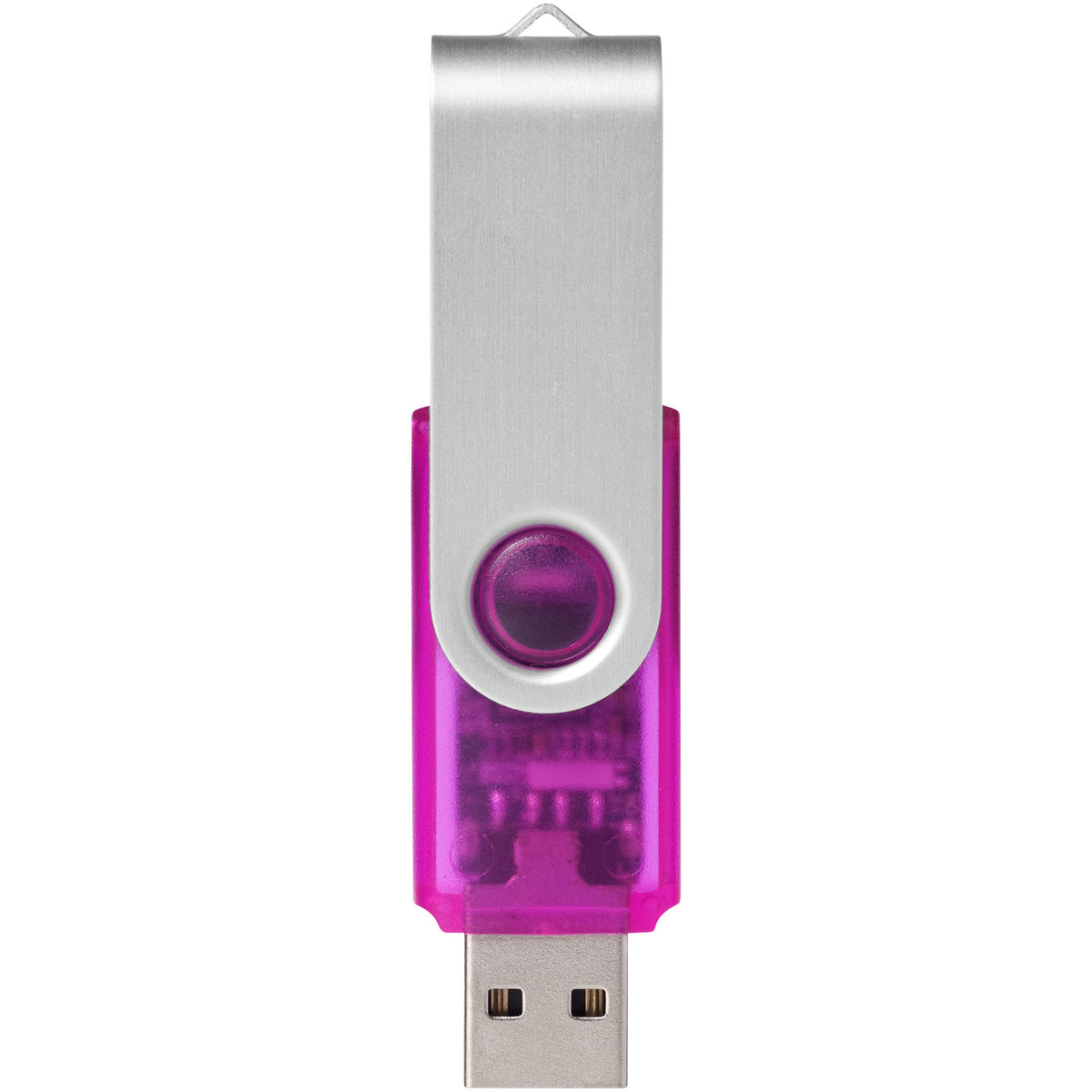 Rotate Transculent USB Stick – Rosa