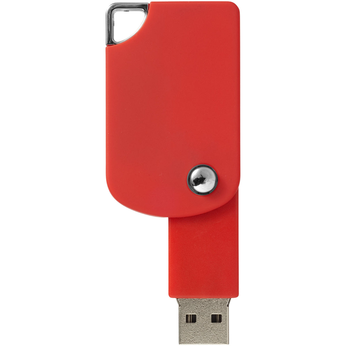 Swivel Square USB Stick – Rot
