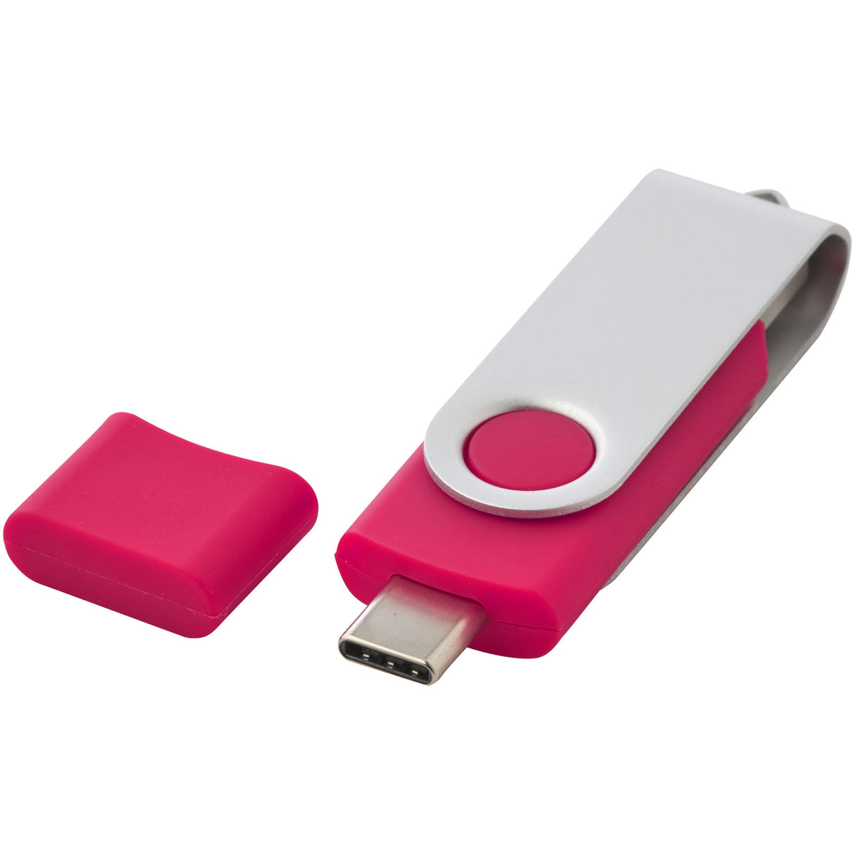 OTG Rotate USB Typ C Stick – Magenta