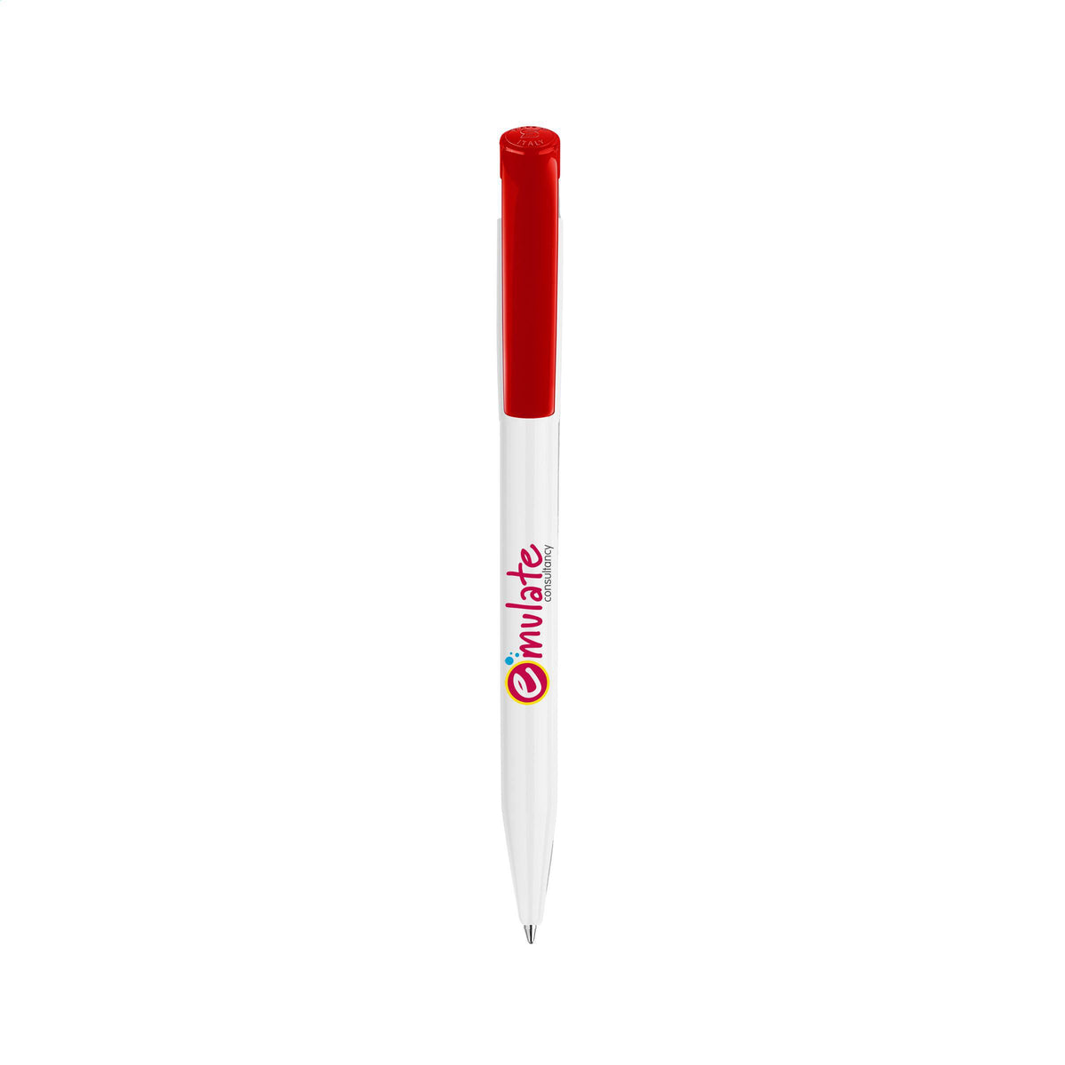Weiß/rot