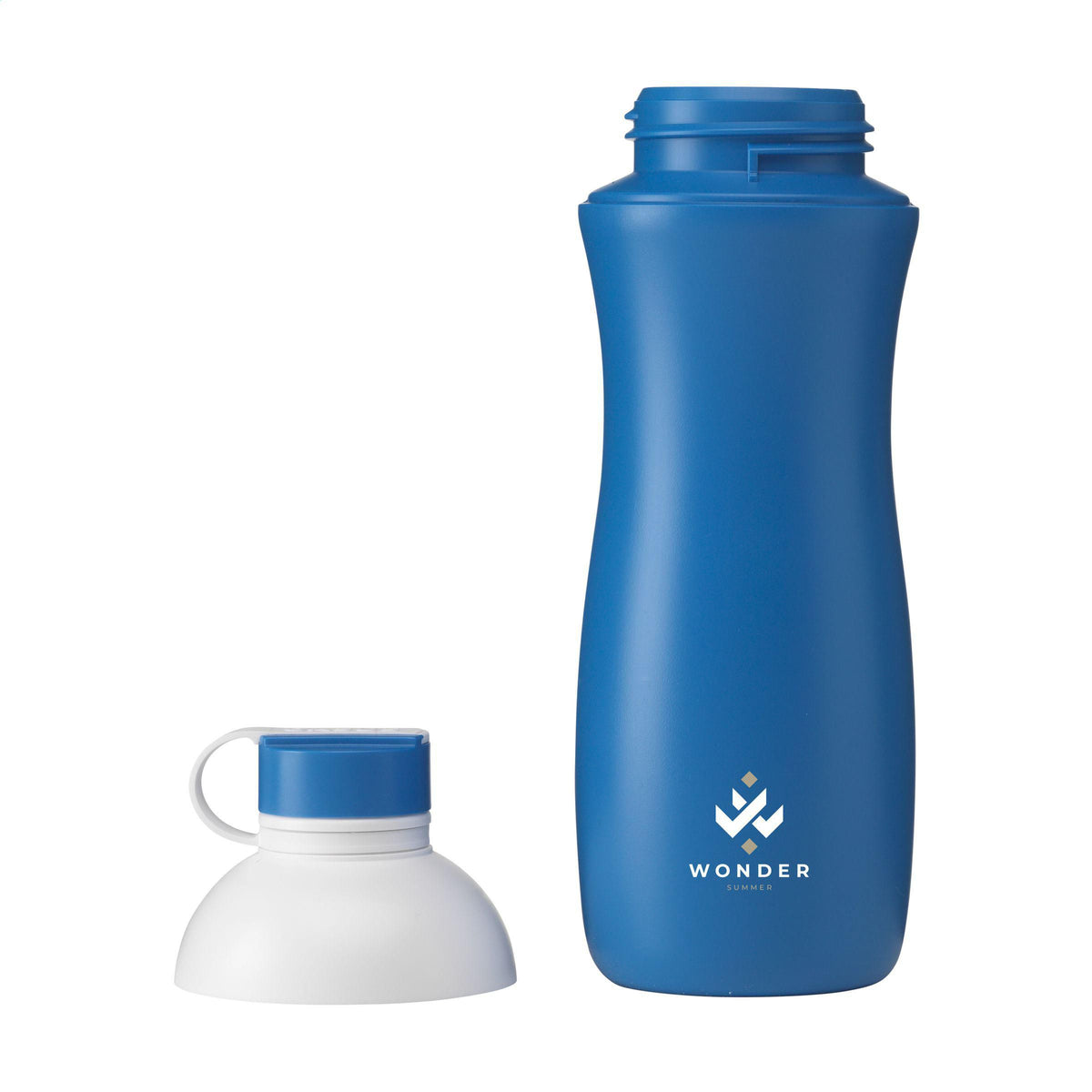 Blau/weiß