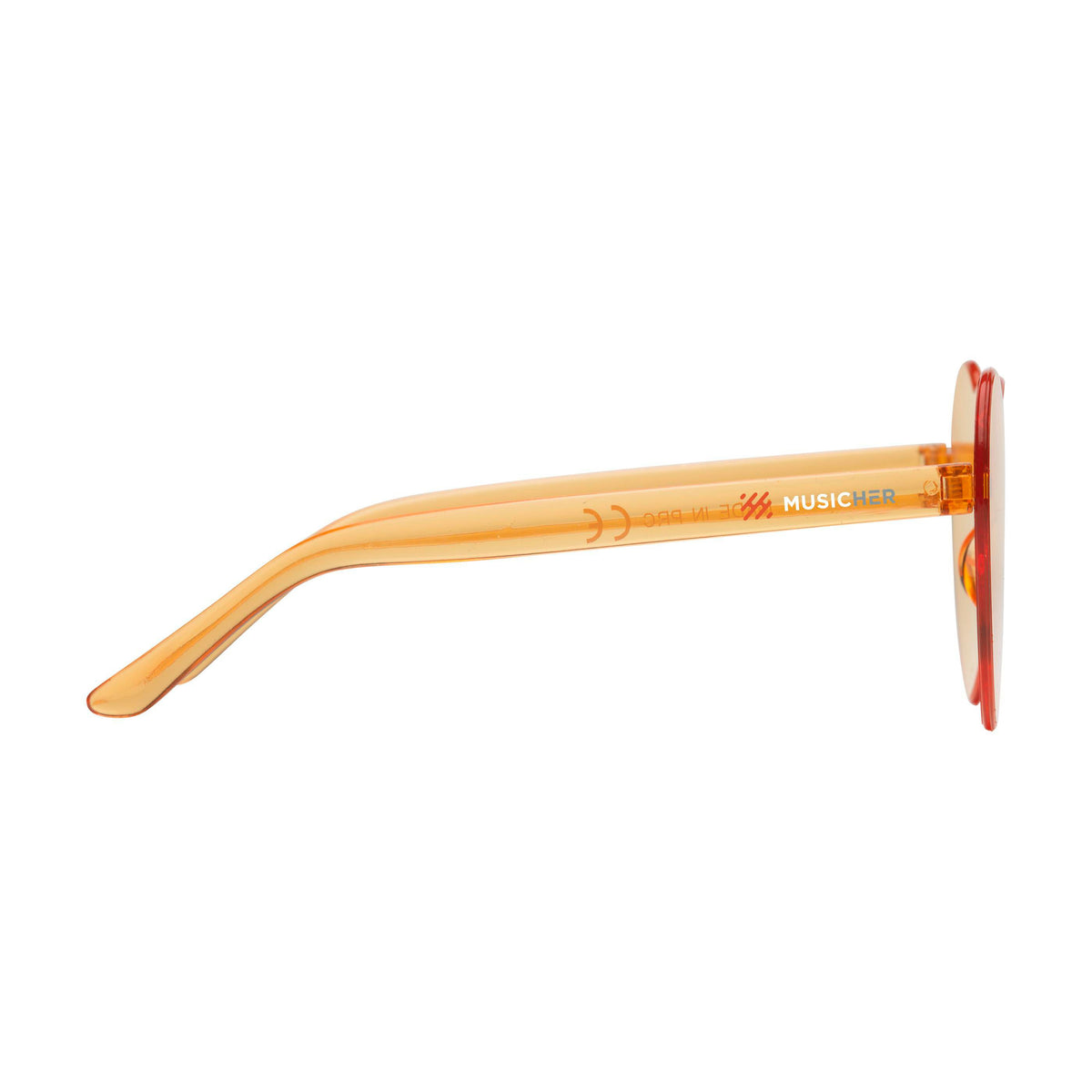 Transparent orange