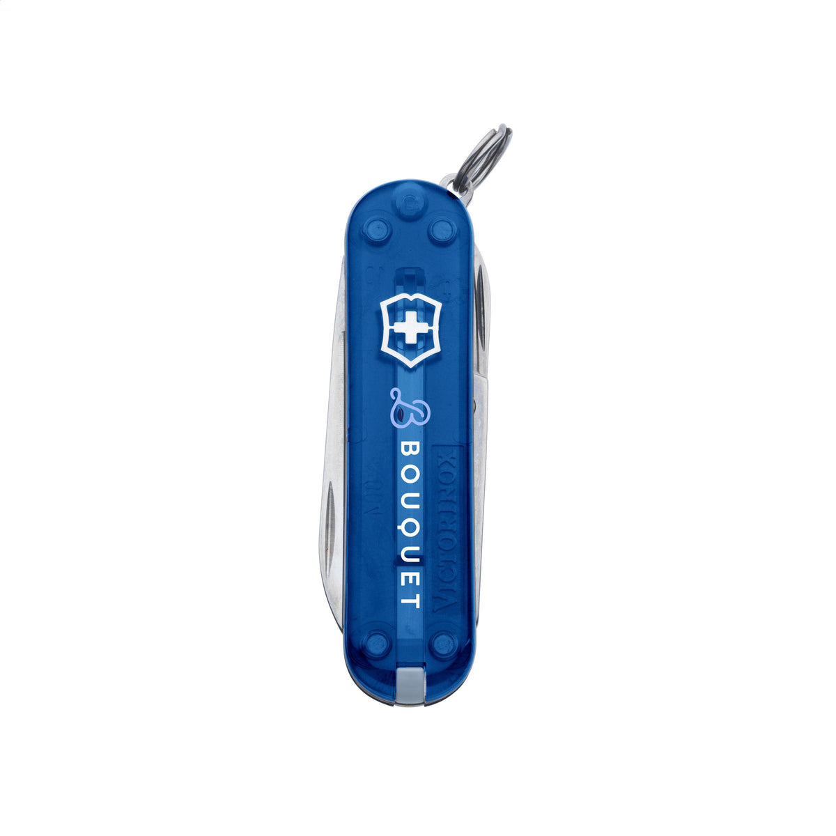 Transparent blau