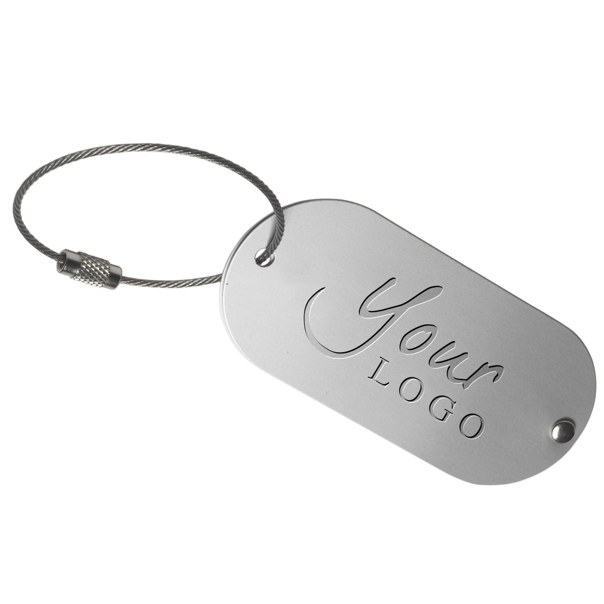 Kofferanhänger Isa, Aluminium