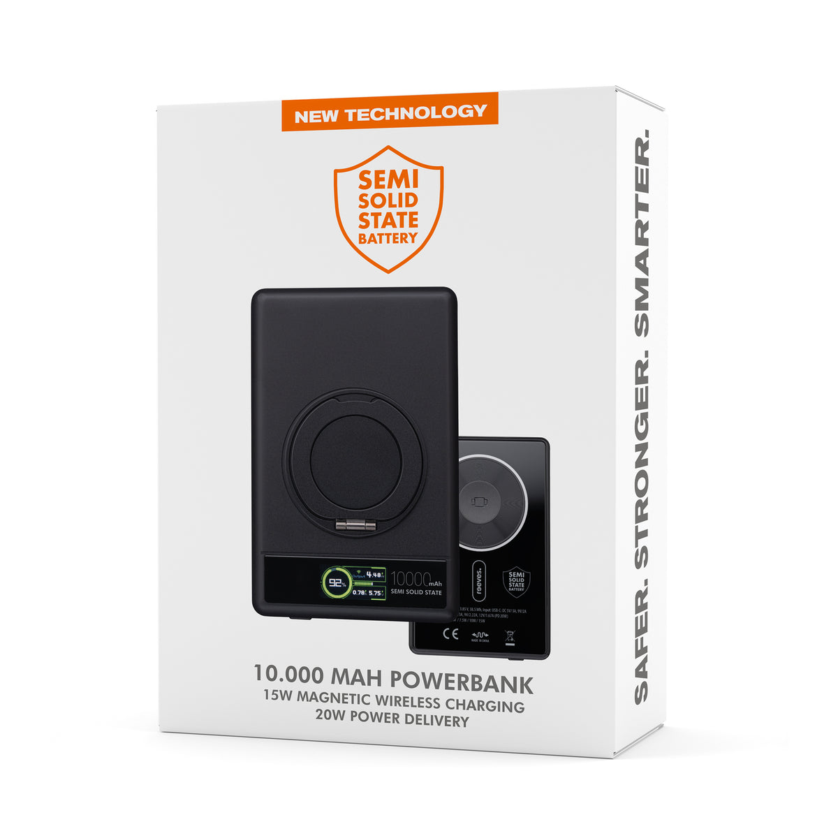 Magnetische 15W Wireless Powerbank REEVES-WATTRON ULTRA X ALU