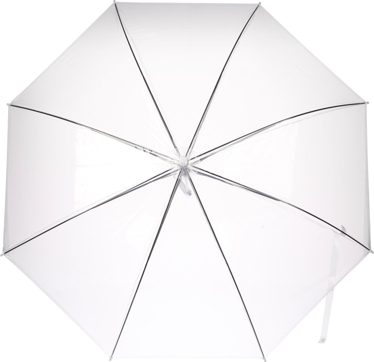 Regenschirm Denise, Transparent, 21 Zoll