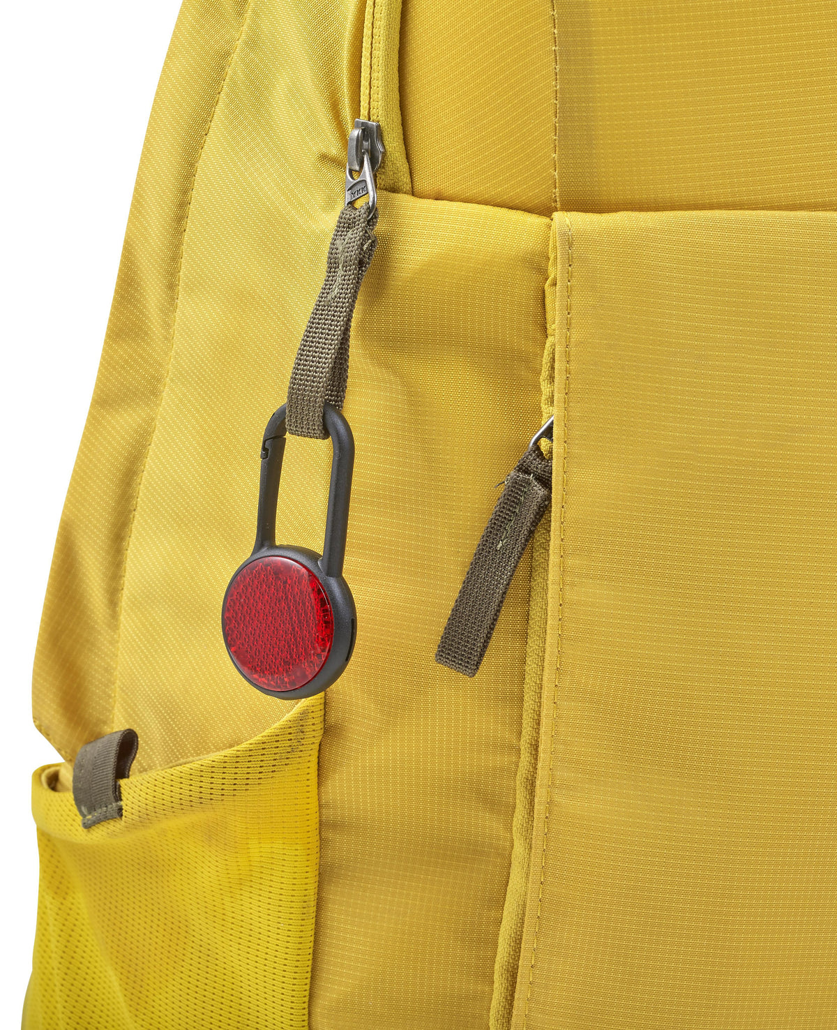 Sicherheitsleuchte Zuri, Kunststoff, Karabiner