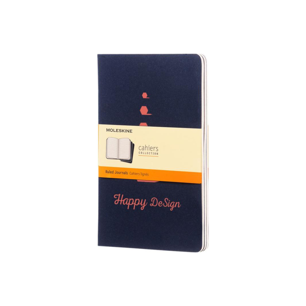 Moleskine Notizbuch aus Materialien mit deinem Logo auf der Vorderseite