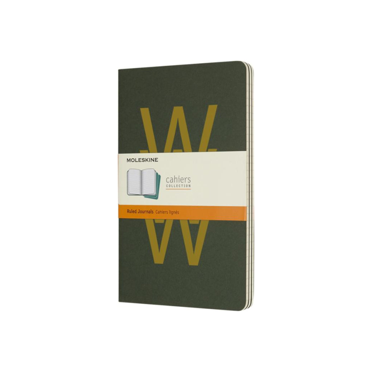 Moleskine Notizbuch aus Materialien mit deinem Logo auf der Vorderseite