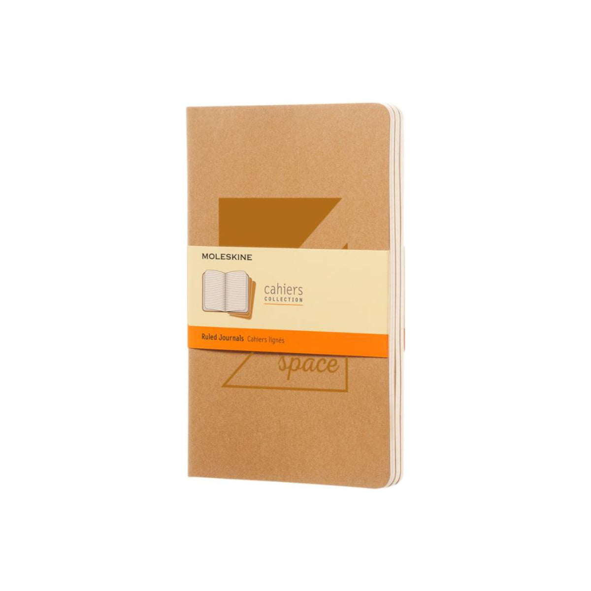 Moleskine Notizbuch aus Materialien mit deinem Logo auf der Vorderseite