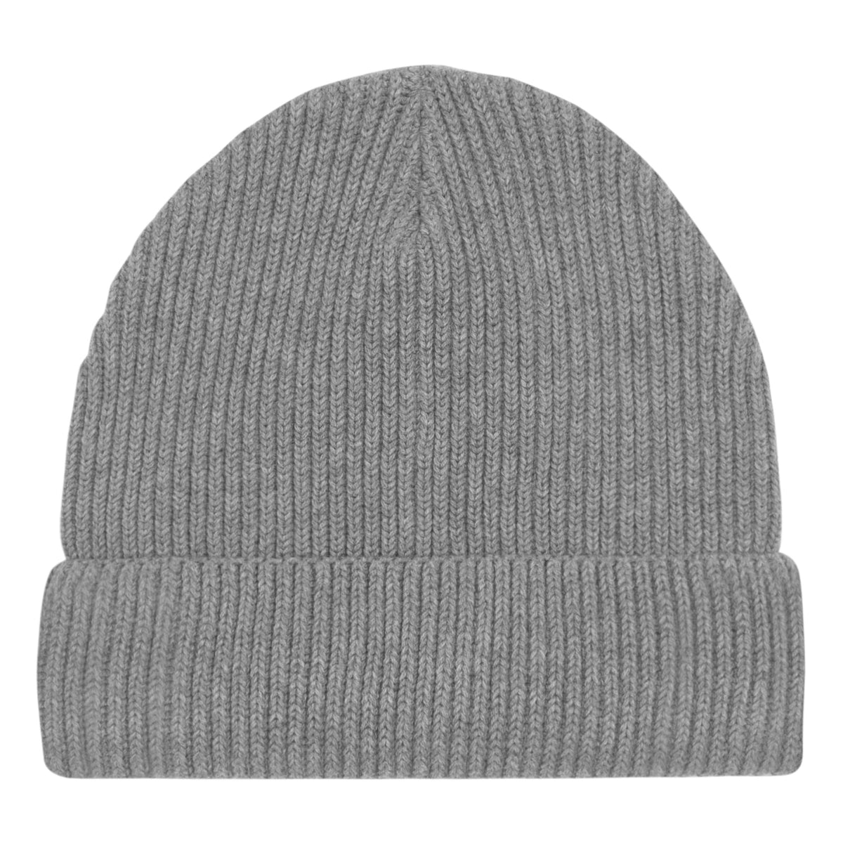 Fischermann Beanie in Mid grau meliert.