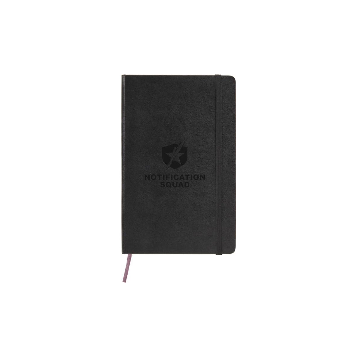 Hardcover Notizbuch von Moleskine gepunktet oder kariert in den Farben Schwarz oder Blau erhältlich. Bedrucke jetzt die Front des Notizbuches.