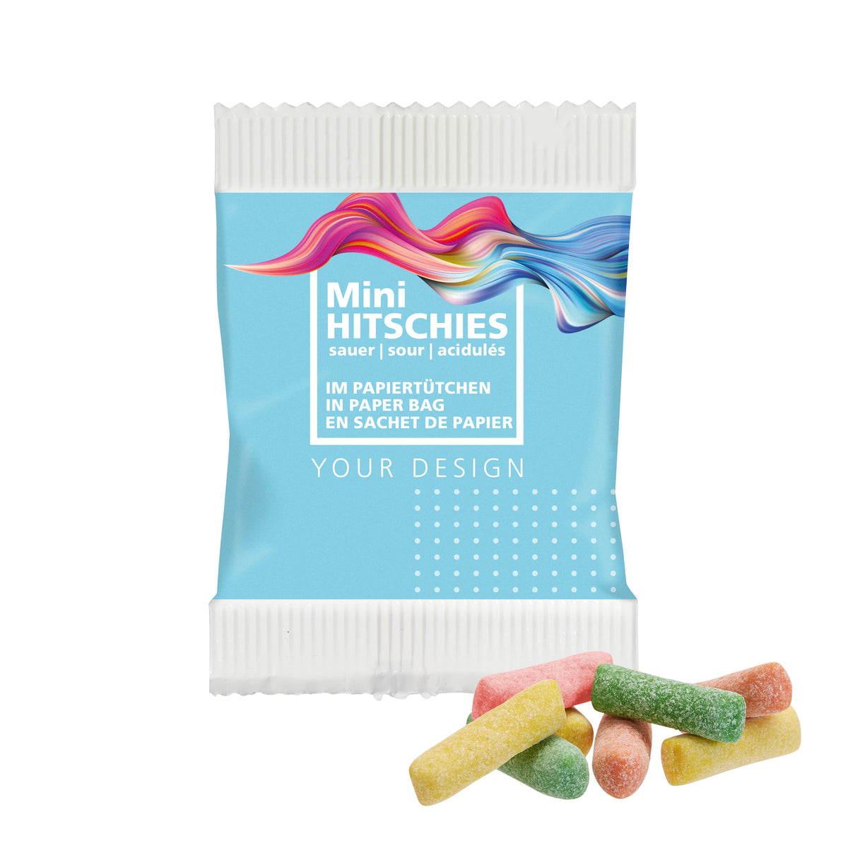 Mini Hitschies im Papiertütchen