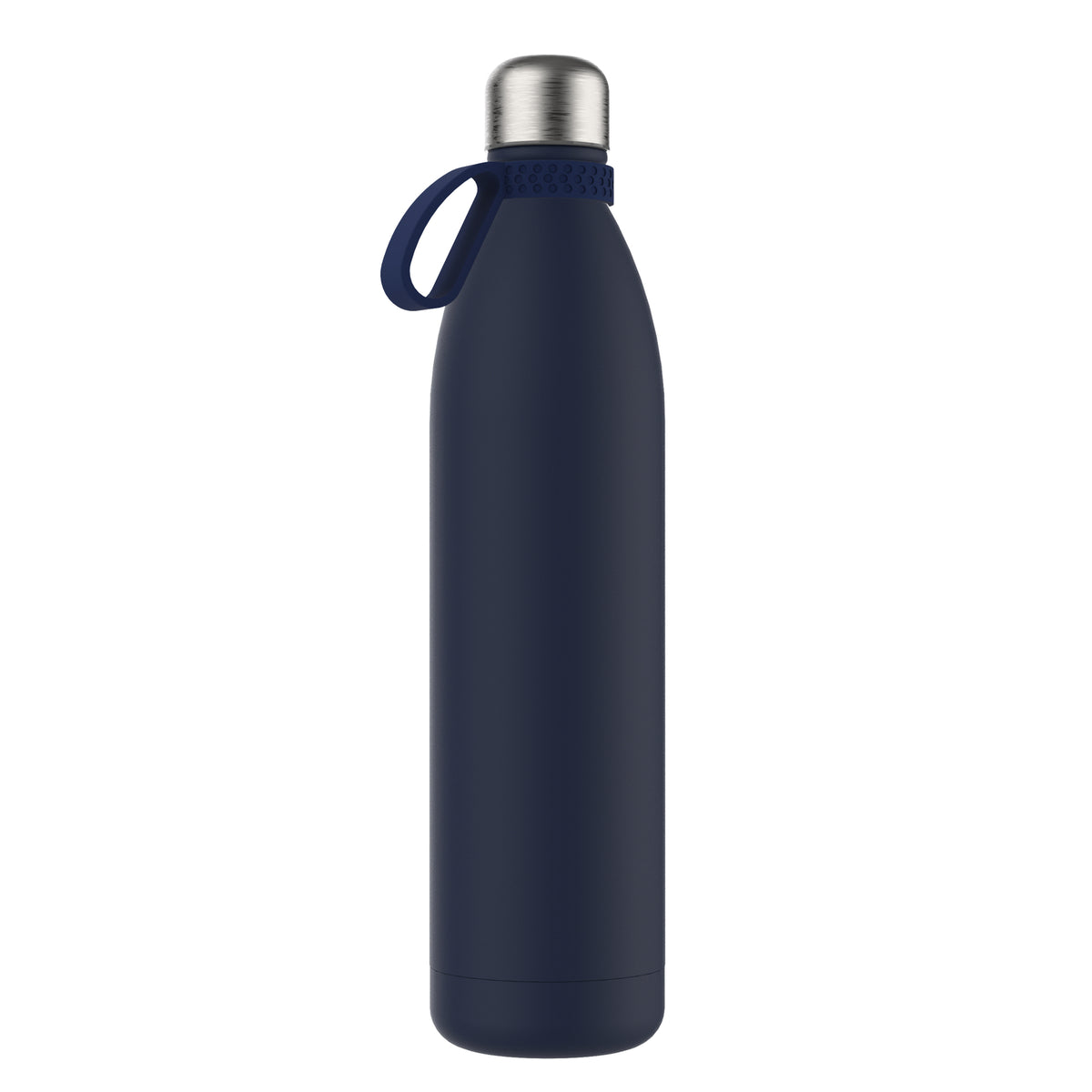 Flasche: blau, Ring: dunkelblau