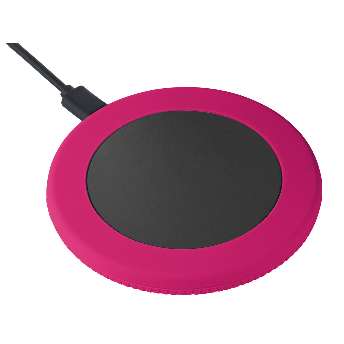 Ladegerät: schwarz, Ring: magenta