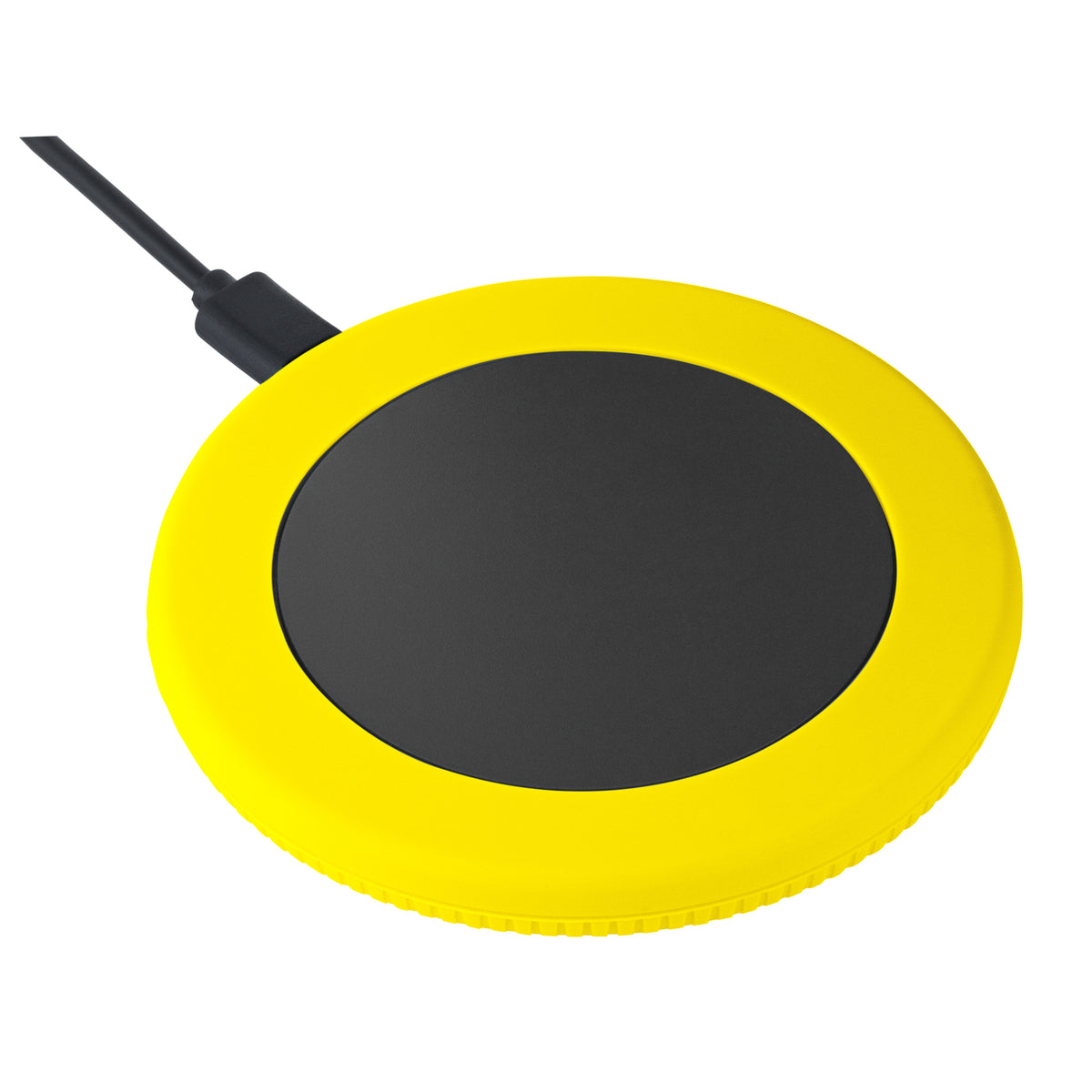 Ladegerät: schwarz, Ring: gelb