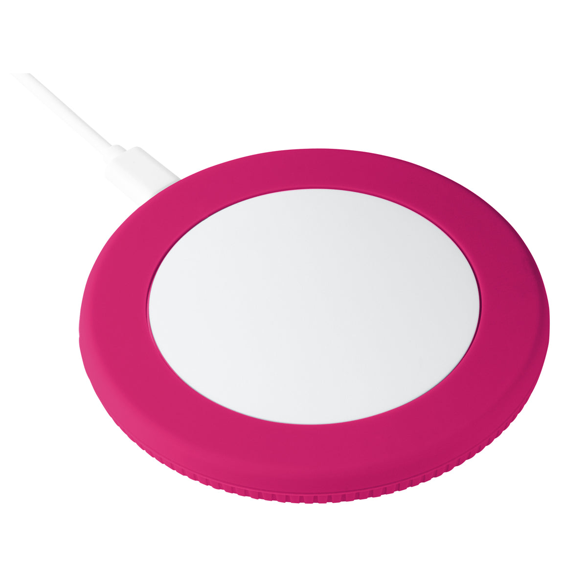Ladegerät: weiß, Ring: magenta