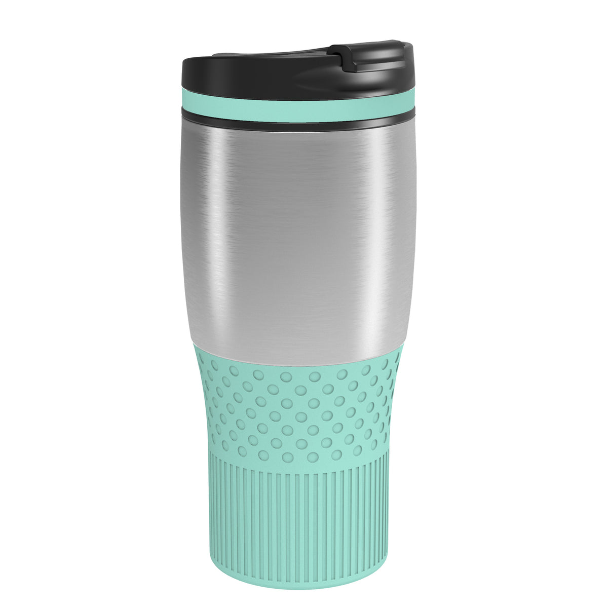 Becher: silber, Ring: mint, Hülle: mint