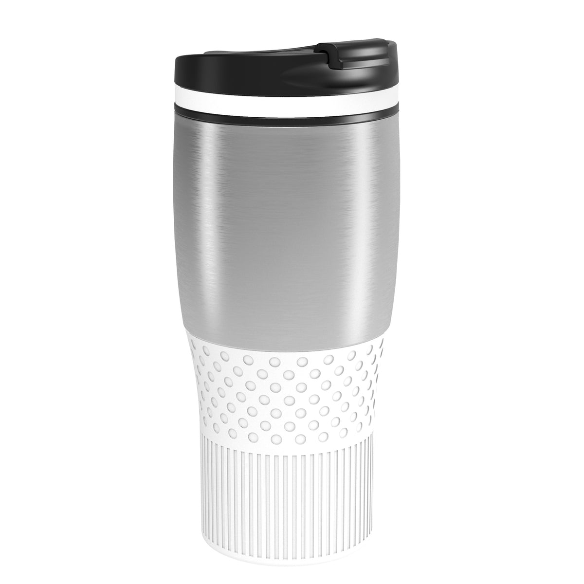 Becher: silber, Ring: weiß, Hülle: weiß