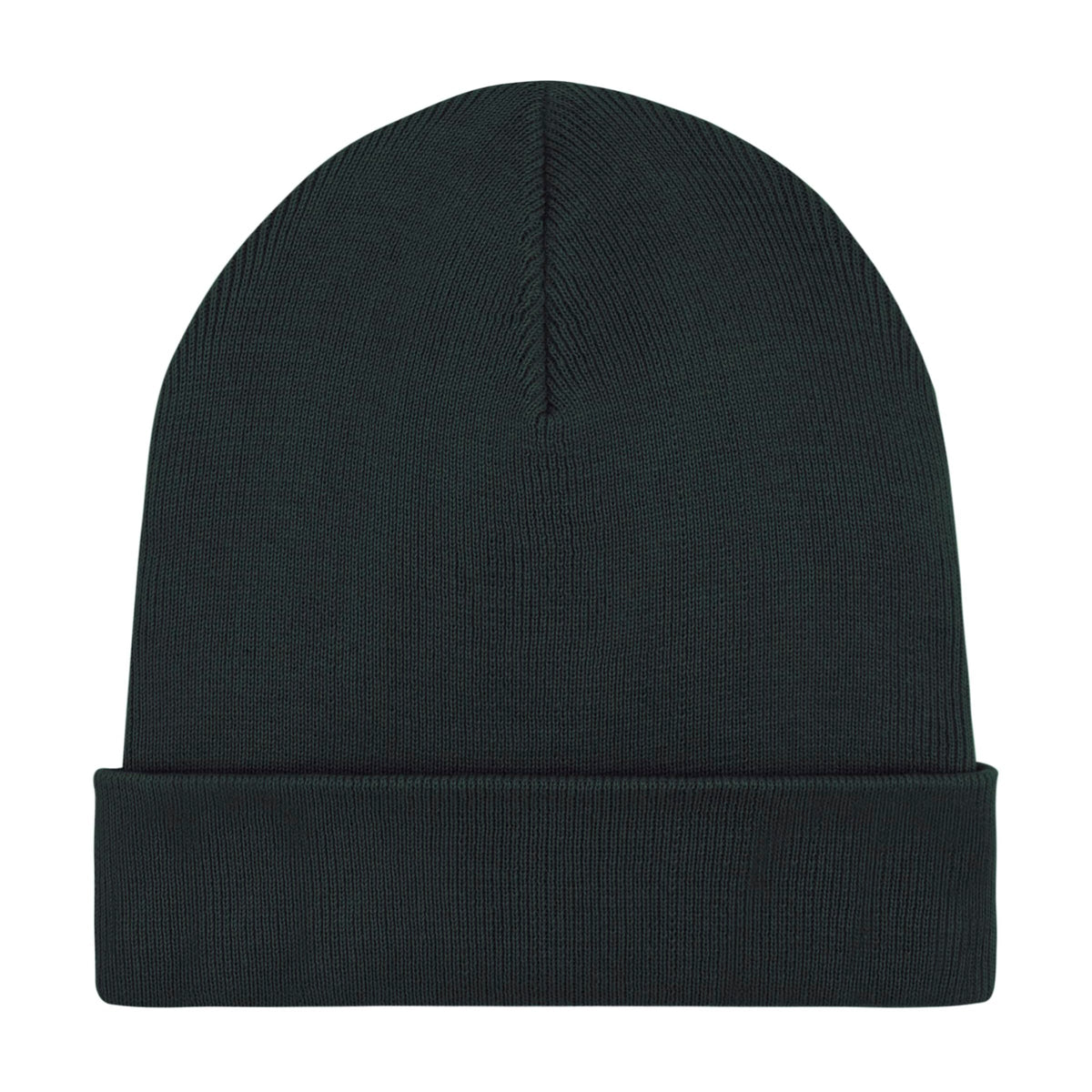Strick Beanie in der Farbe schwarz