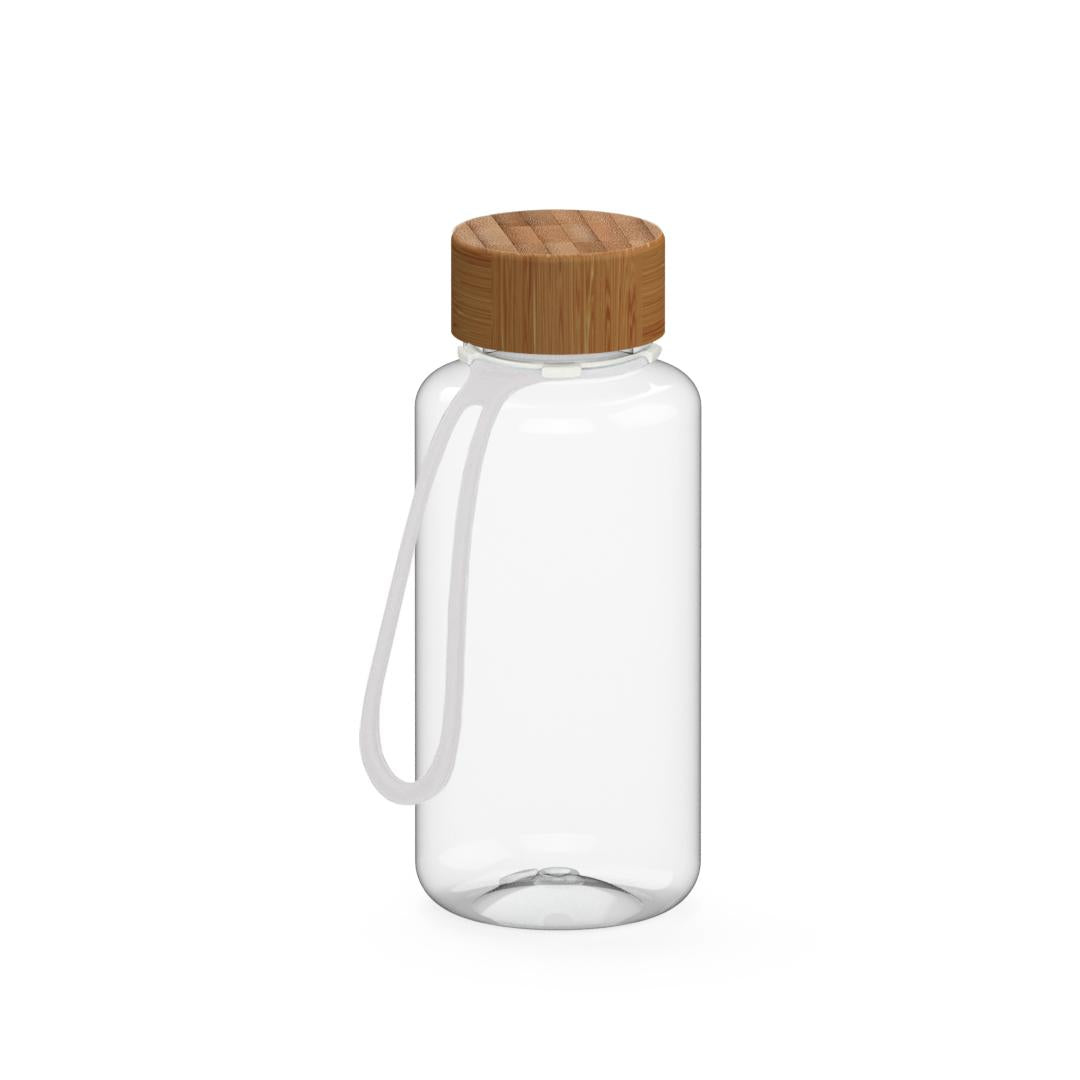 700ml Trinkflasche mit Lasche - transparent/transparent