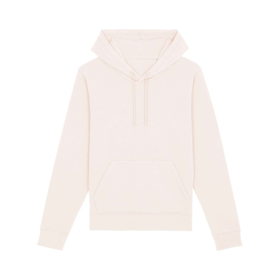 Unisex Hoodie in vintag Weiss.