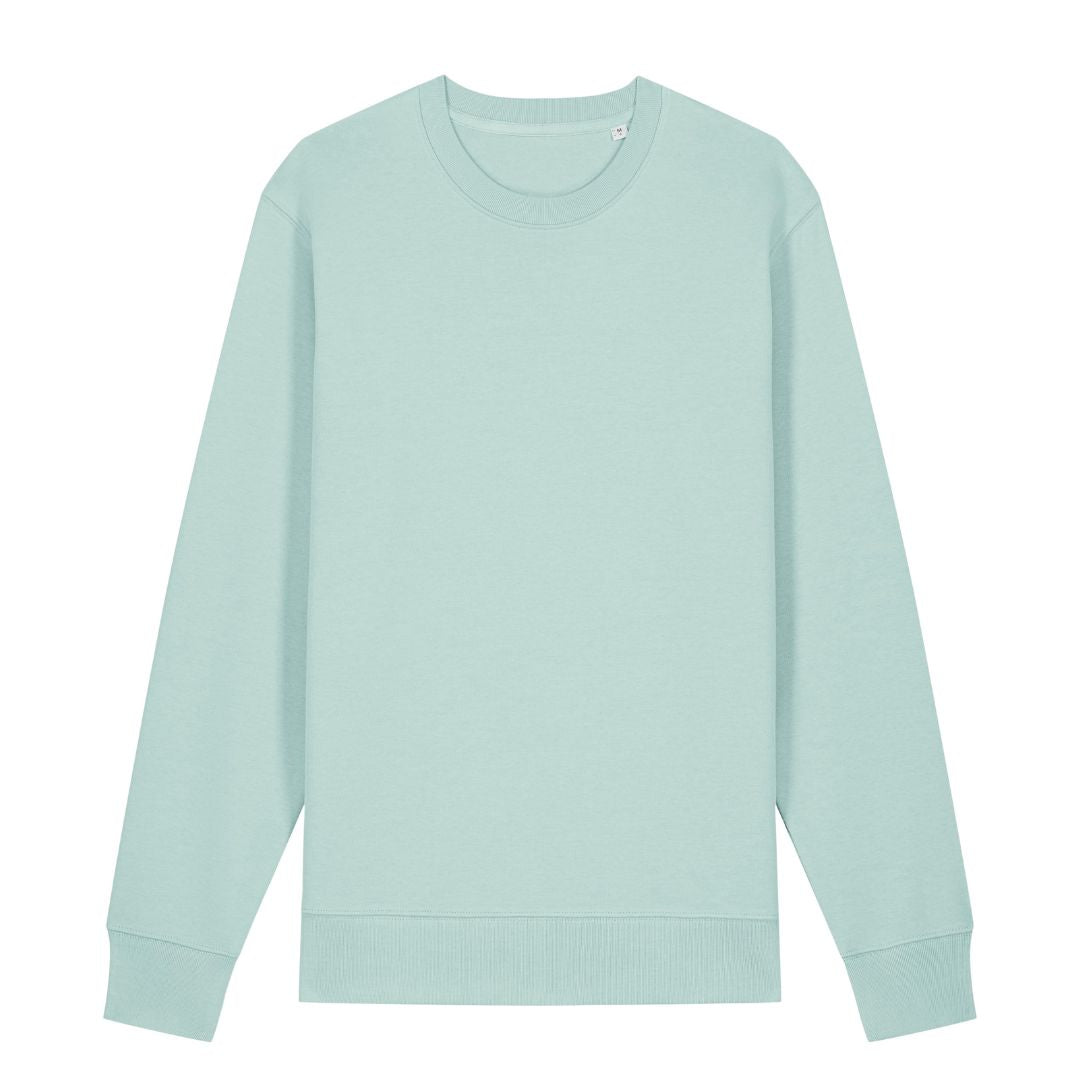 Unisex Sweatshirt in Karibisches Blau.