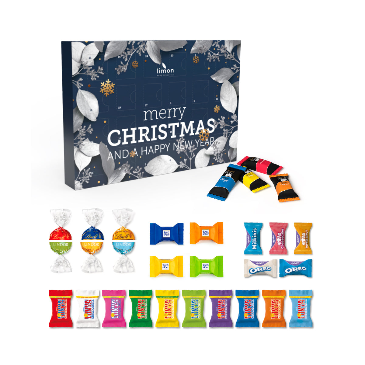 Adventskalender Multi mit Füllvarianten, Übersicht