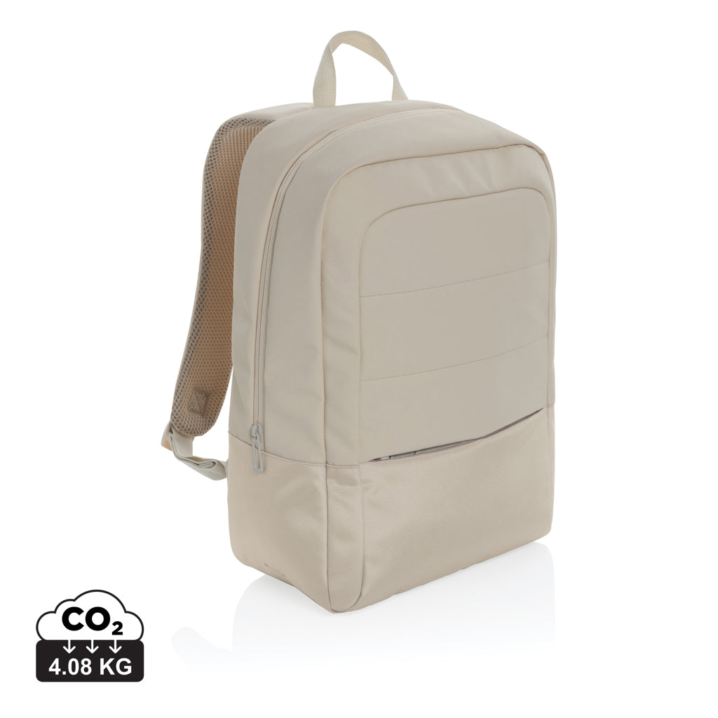 Armond AWARE™ RPET 15.6" Basic Laptop-Rucksack – beige