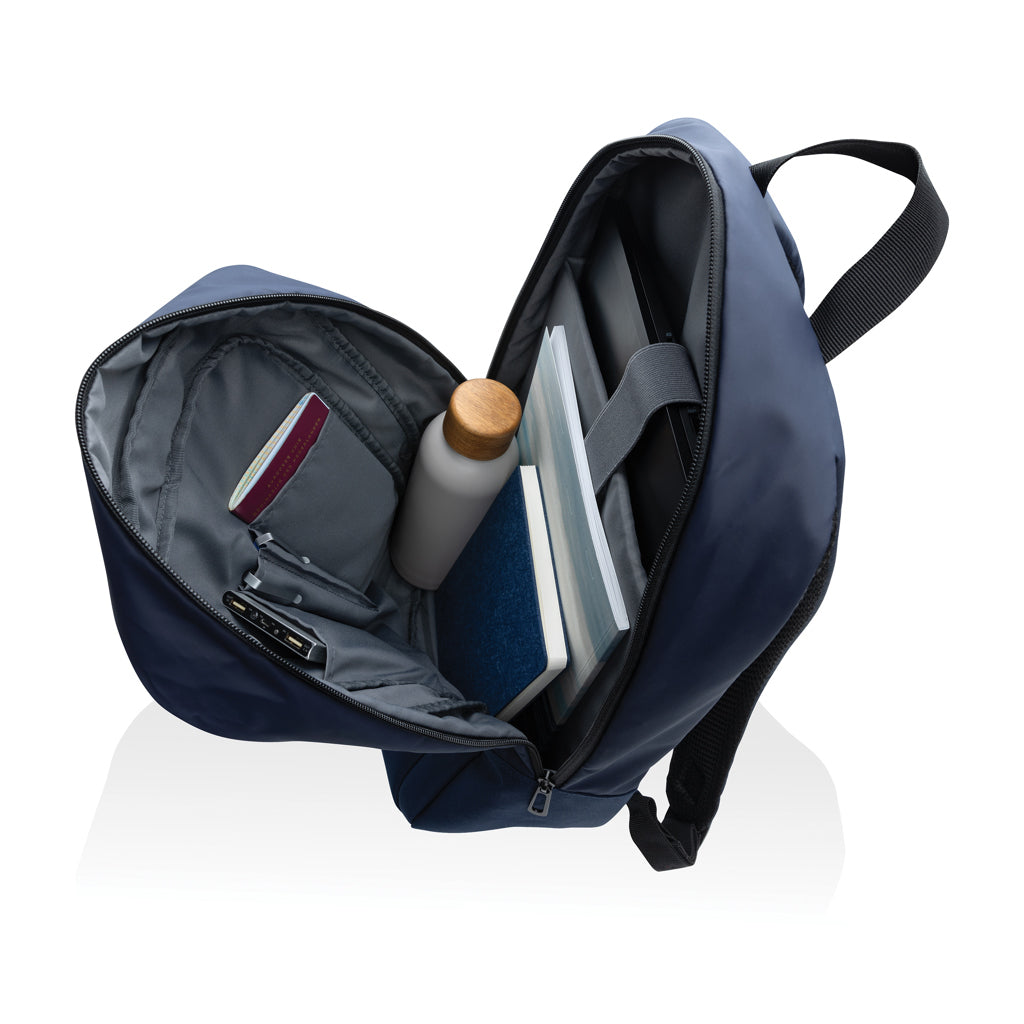 Armond AWARE™ RPET 15.6" Basic Laptop-Rucksack – navy blau