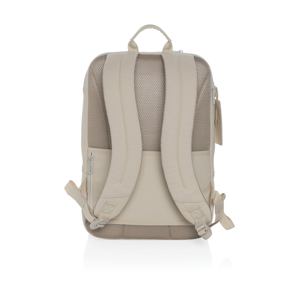 Armond AWARE™ RPET 15.6" Deluxe Laptop-Rucksack – beige