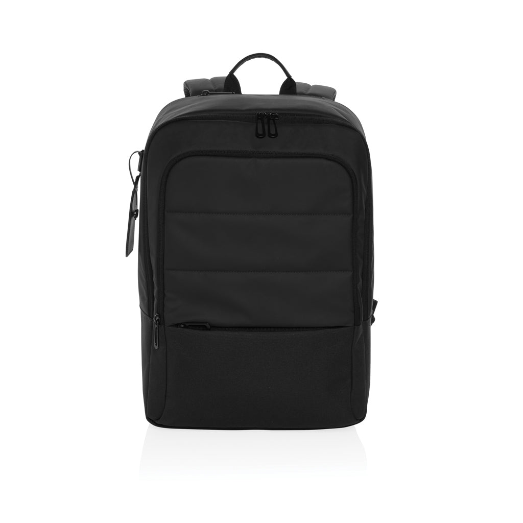Armond AWARE™ RPET 15.6" Deluxe Laptop-Rucksack – schwarz