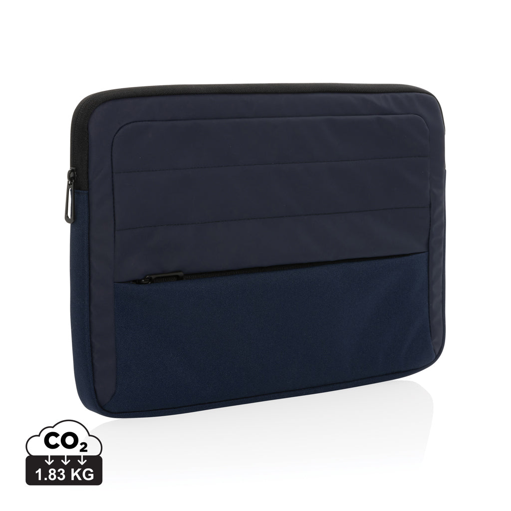 Armond AWARE™ RPET 15.6" Laptop-Sleeve – navy blau
