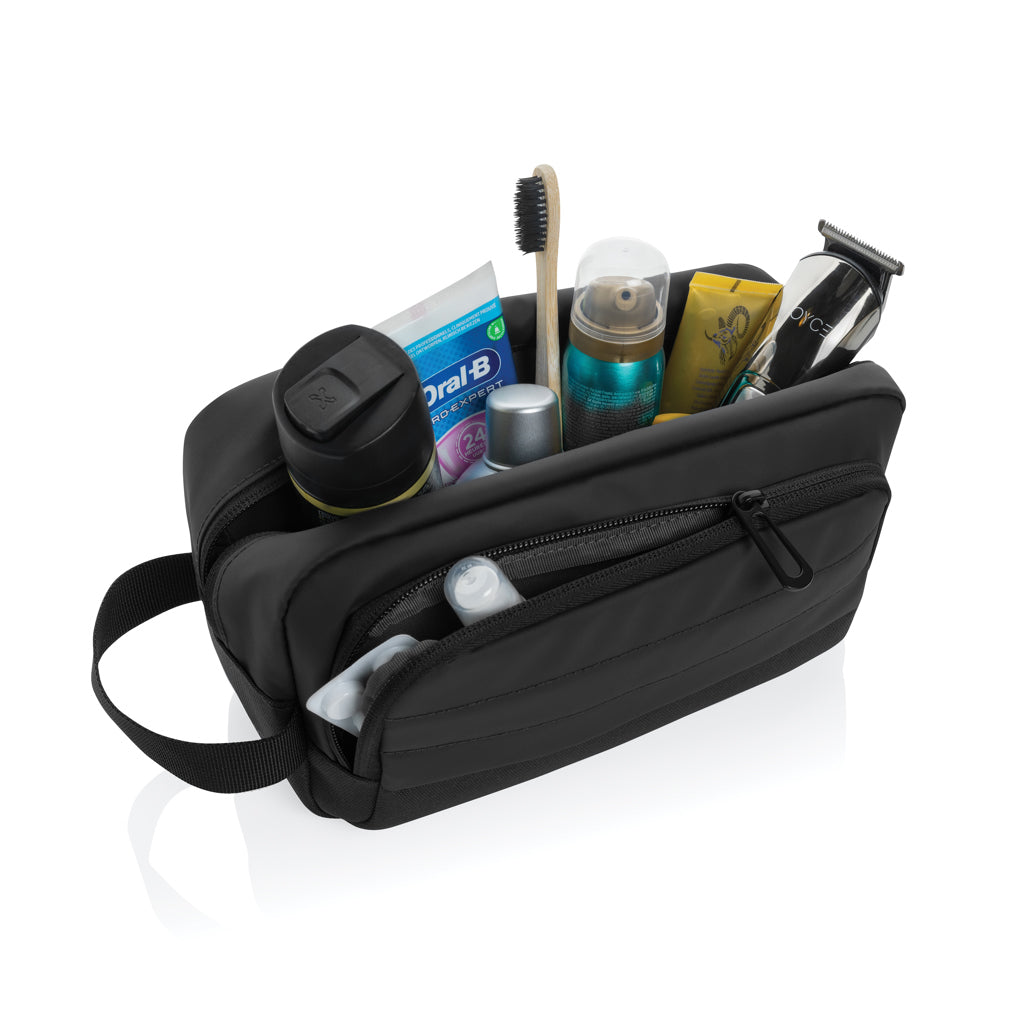 Armond AWARE™ RPET Kosmetiktasche – schwarz