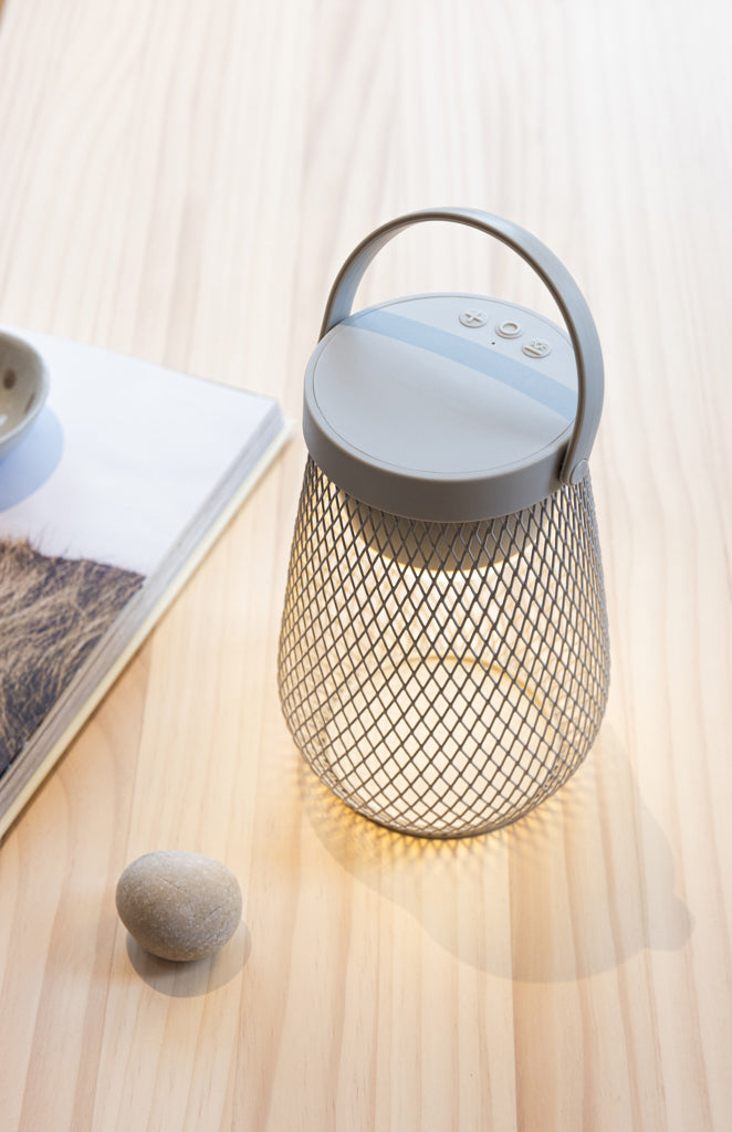 Aurora USB-Tischlampe aus RCS recyceltem ABS
