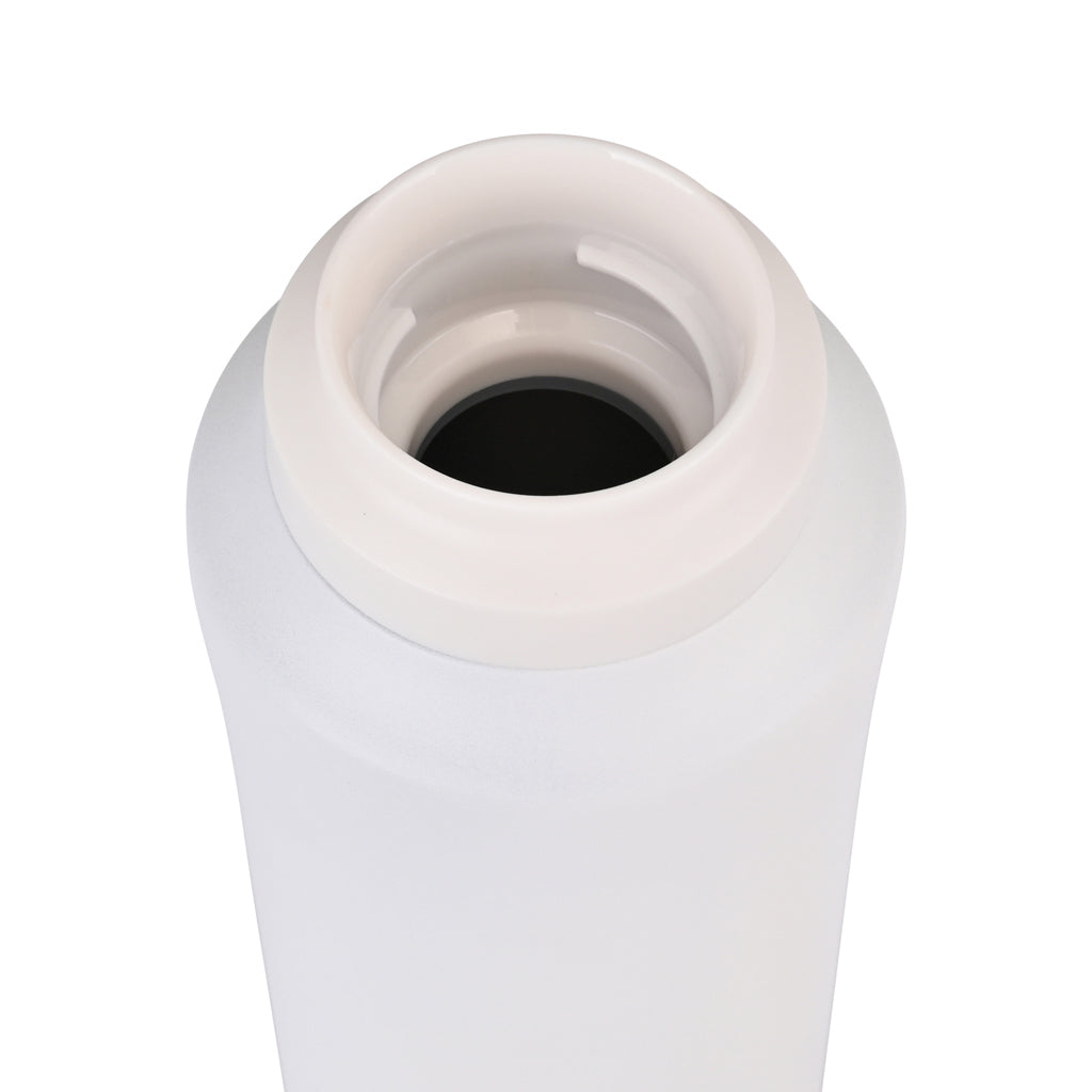 Aviana™ Rowan RCS recycelte Wasserflasche 740ml – weiß