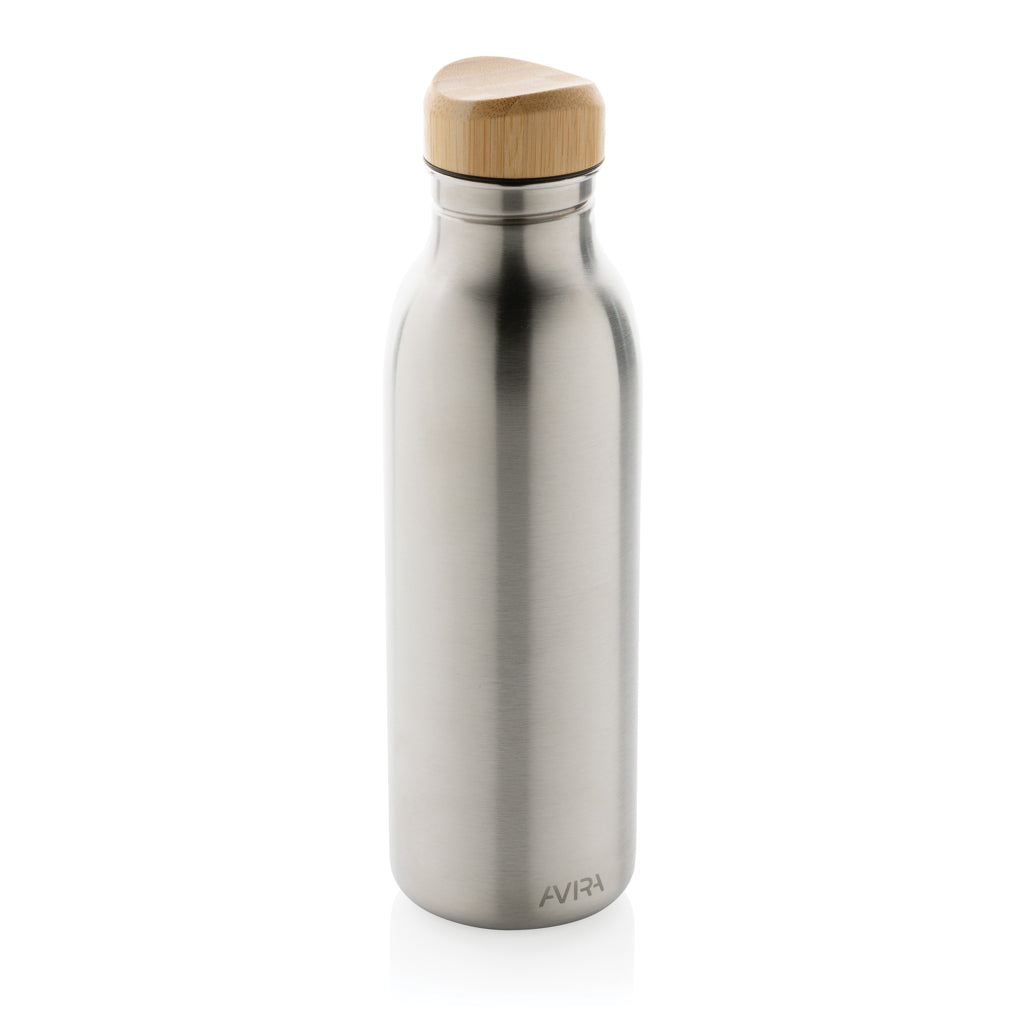 Avira Alcor 600ml Wasserflasche aus RCS rec. Stainless-Steel – silber