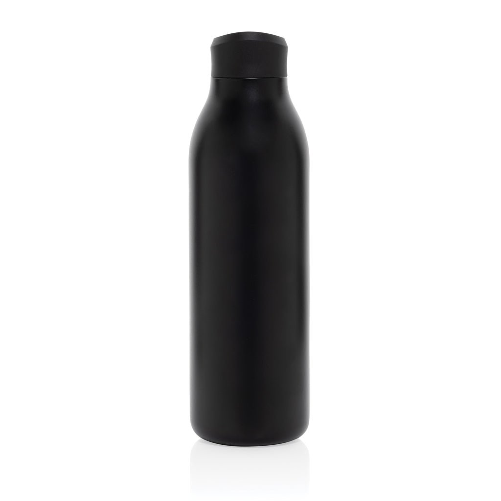 Avira Alok 360 Klick-Wasserflasche aus RCS rec. Stahl, 600ml – schwarz