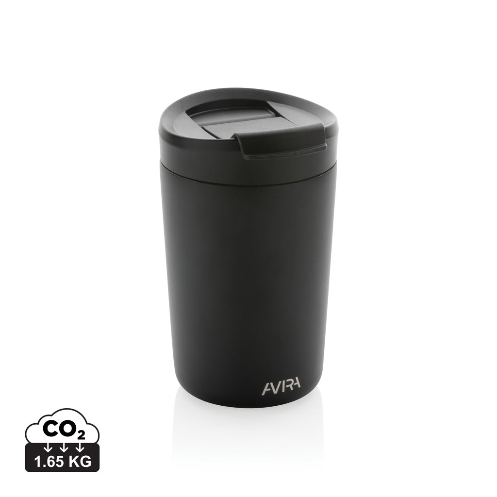 Avira Alya RCS recycelter Stainless-Steel Becher 300ml – schwarz