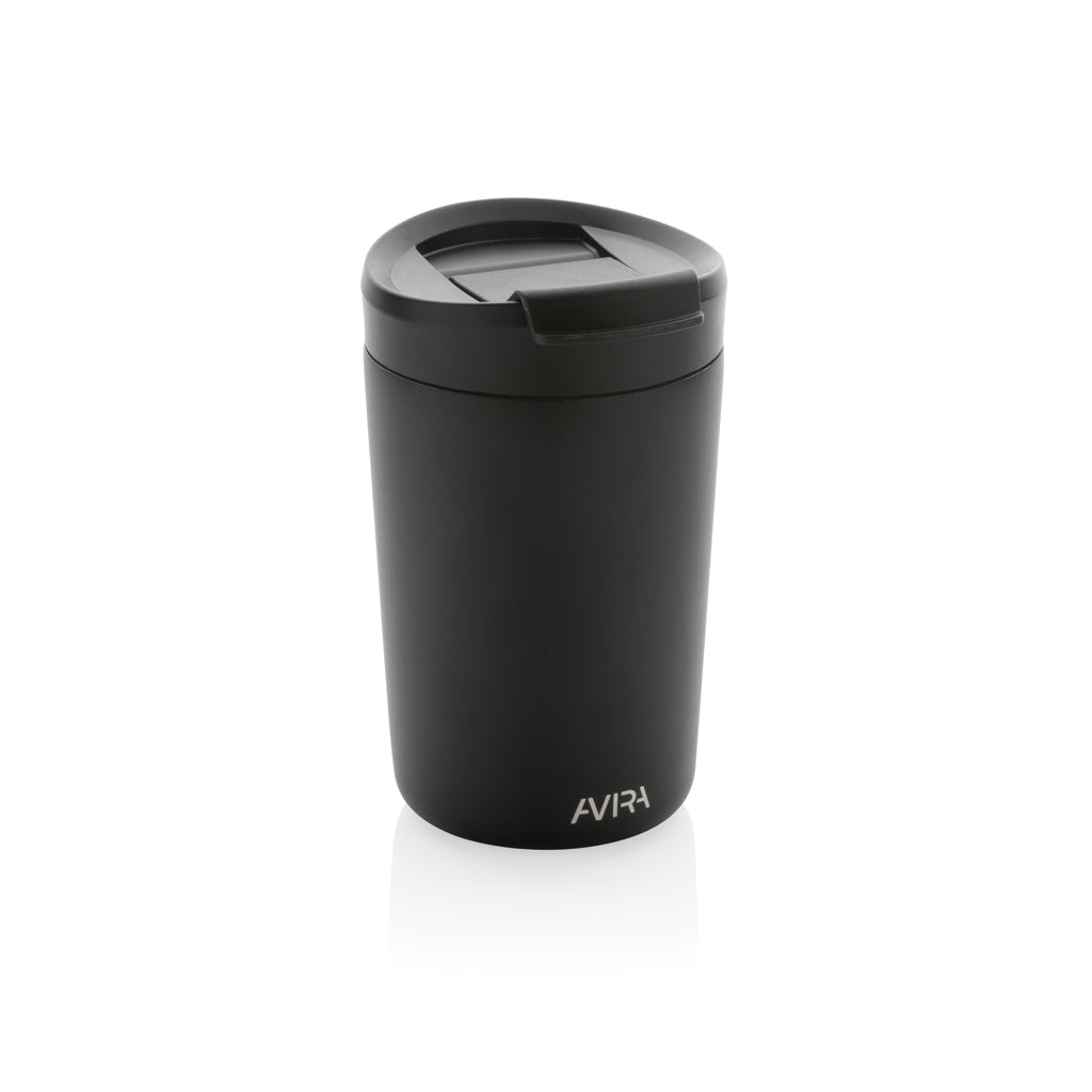 Avira Alya RCS recycelter Stainless-Steel Becher 300ml – schwarz